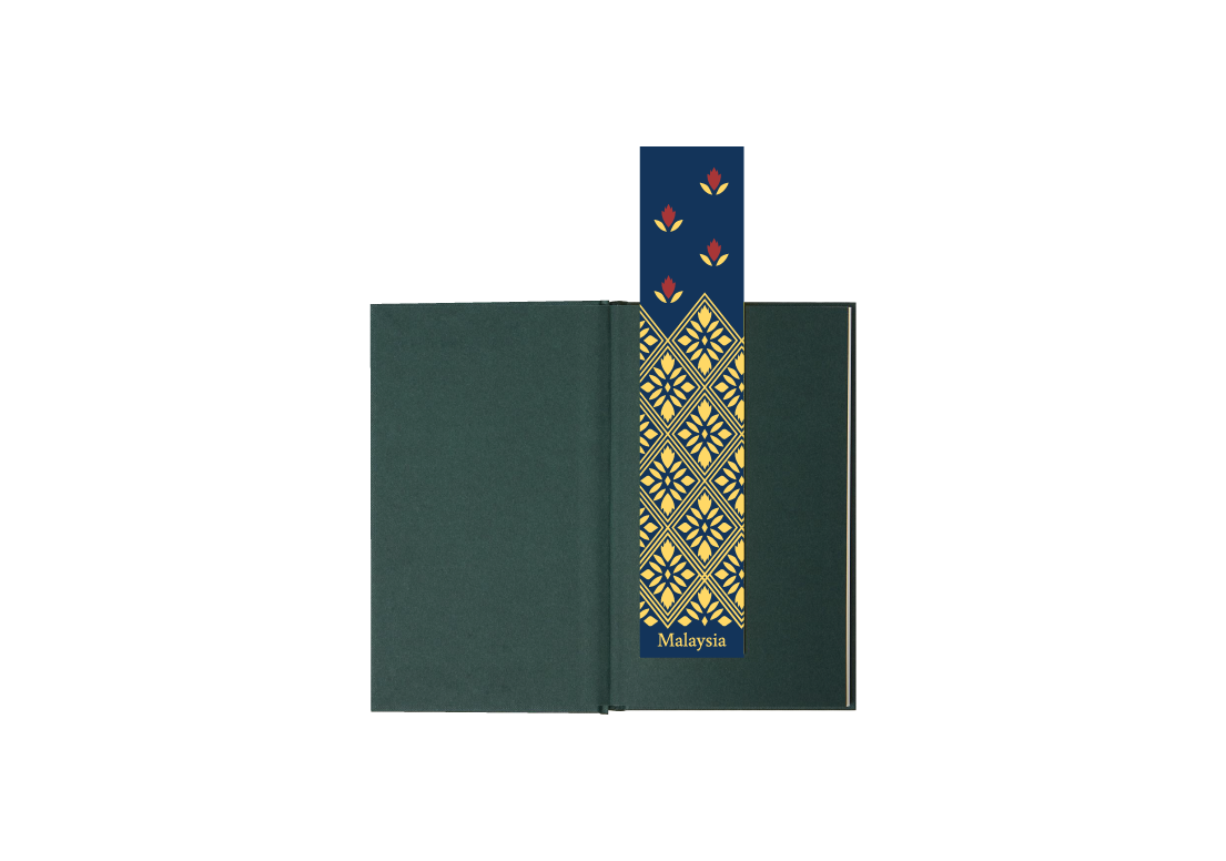 LIFE DESIGN STUDIO Woven Songket Bookmarks