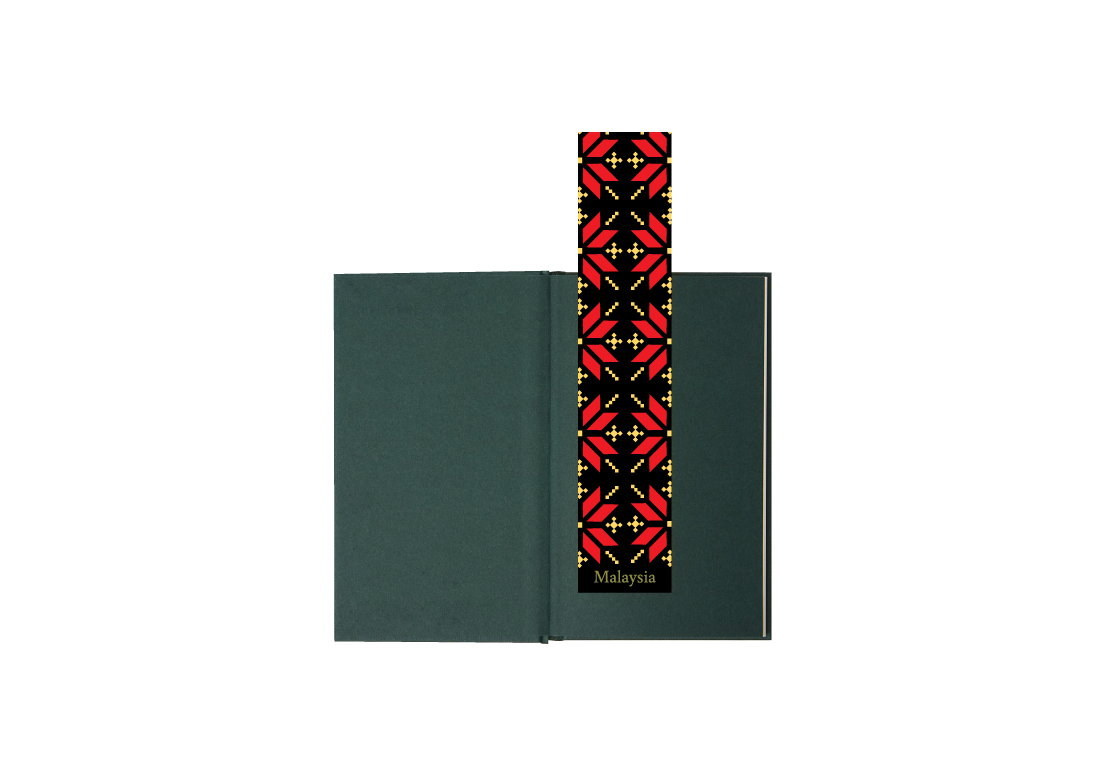 LIFE DESIGN STUDIO Woven Songket Bookmarks