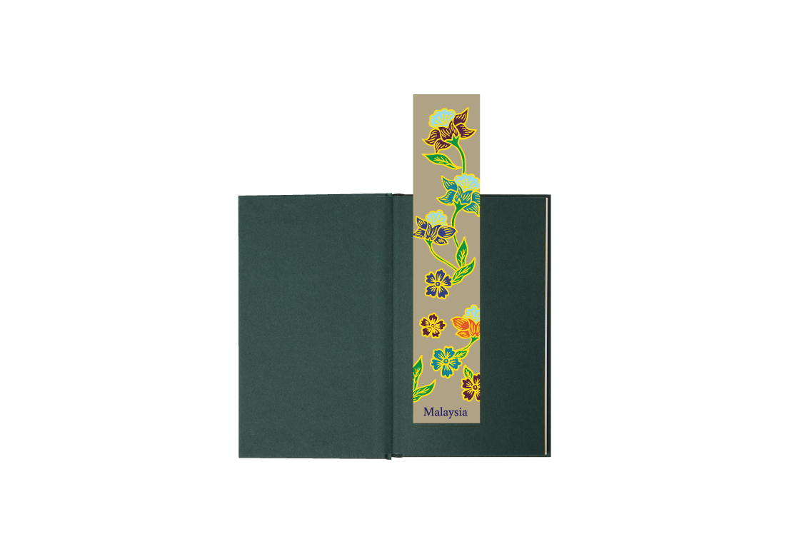 LIFE DESIGN STUDIO Woven Batik Bookmarks