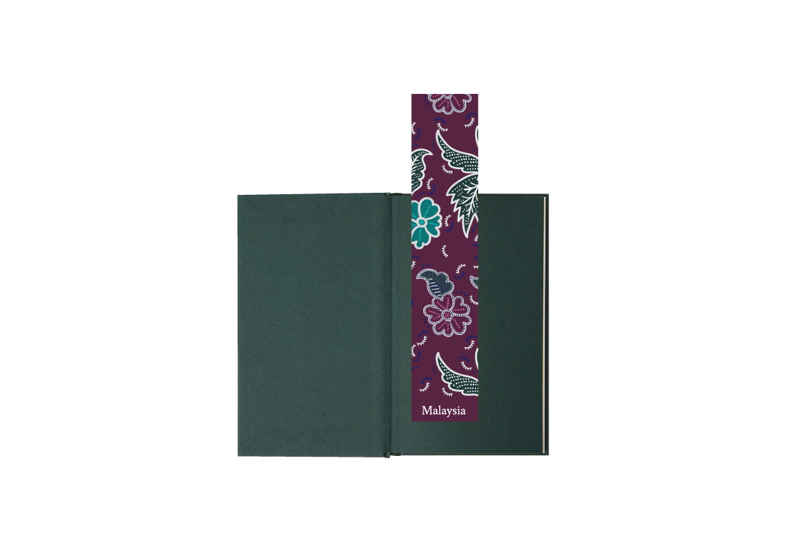 LIFE DESIGN STUDIO Woven Batik Bookmarks