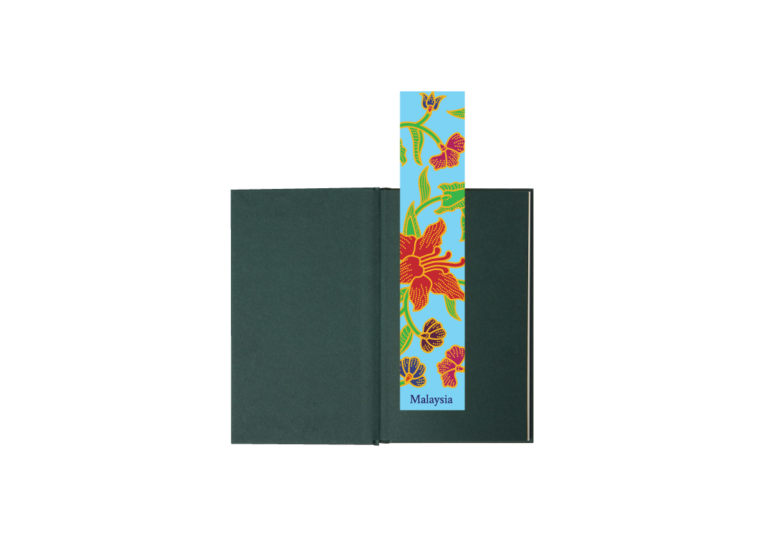 LIFE DESIGN STUDIO Woven Batik Bookmarks