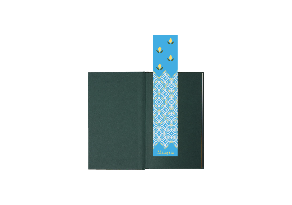 LIFE DESIGN STUDIO Woven Songket Bookmarks