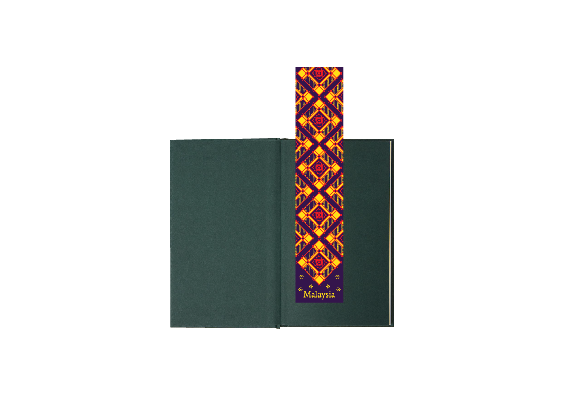 LIFE DESIGN STUDIO Woven Songket Bookmarks