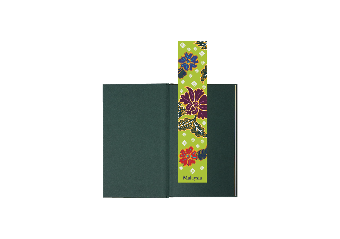 LIFE DESIGN STUDIO Woven Batik Bookmarks