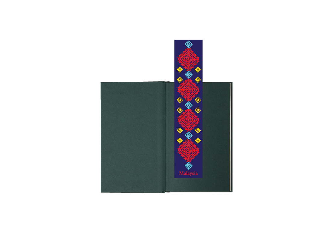 LIFE DESIGN STUDIO Woven Songket Bookmarks