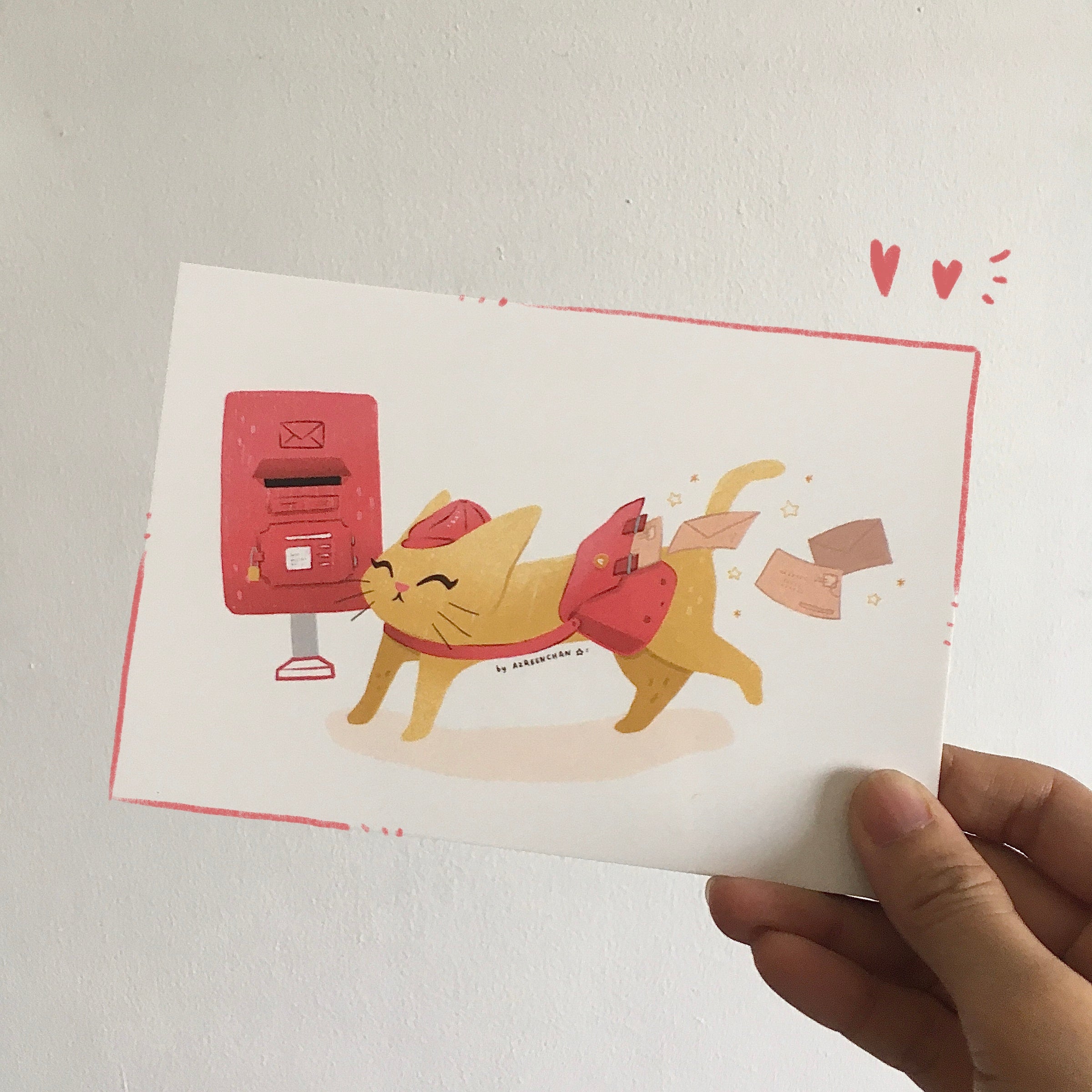 AZREENCHAN Art Print Postcard