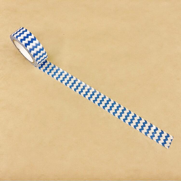 BDA146 ジグザグストライプ二ゼル WASHI TAPE