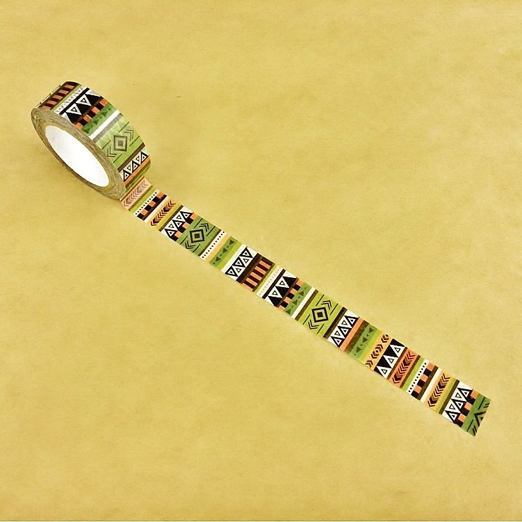 BDA043 ネイティブイエロー WASHI TAPE