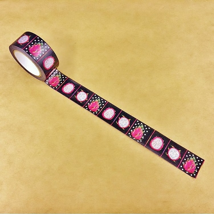BDA082 ドラゴンフルーツブラック WASHI TAPE