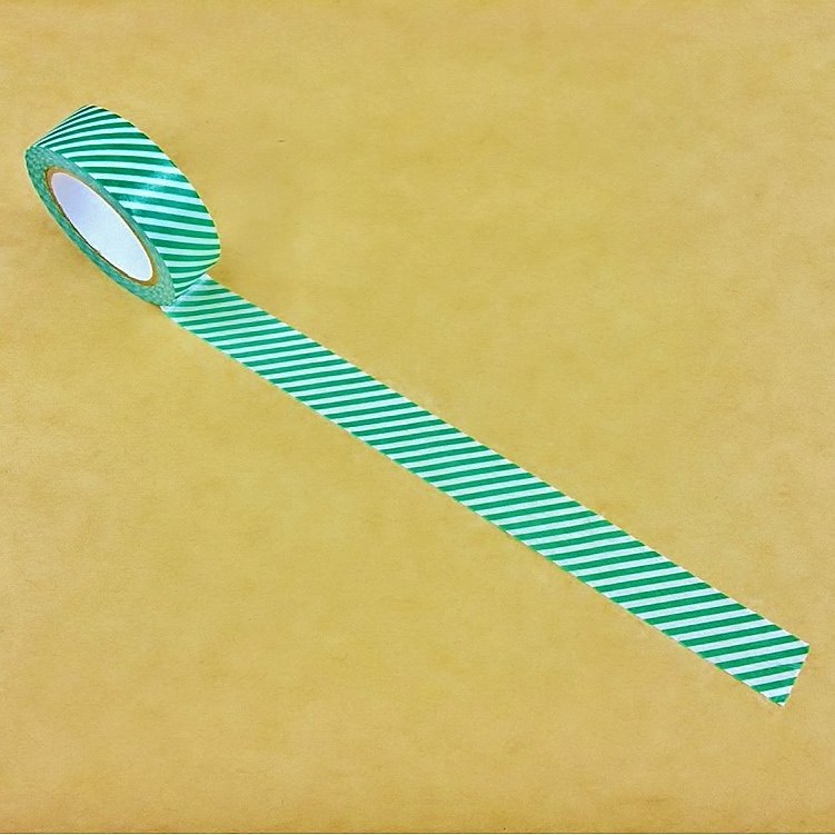 BDA137 ななめストライプマント WASHI TAPE