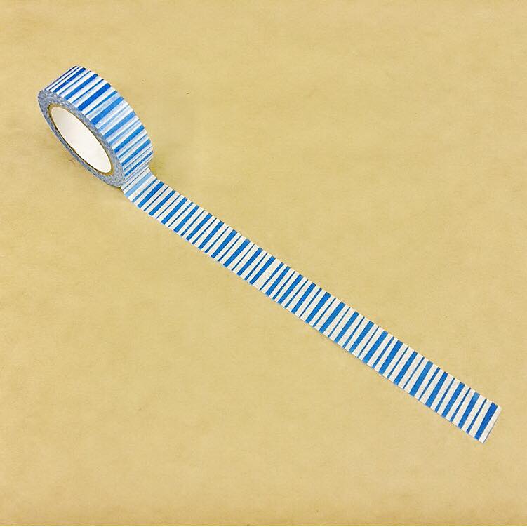 BDA142 ランダムストライプ二ゼル WASHI TAPE