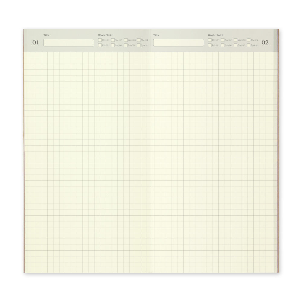 TRAVELER'S Notebook Refill LIST 1/2