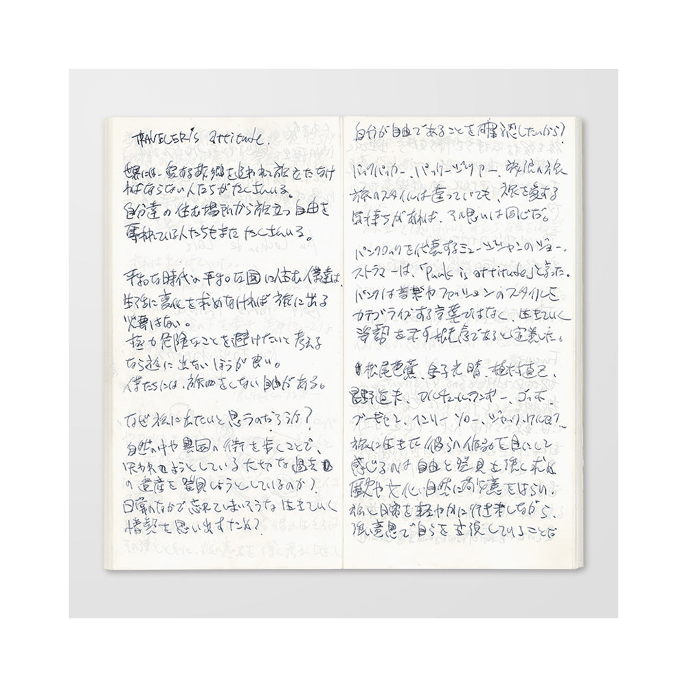 TRAVELER'S Notebook Refill LIST 1/2