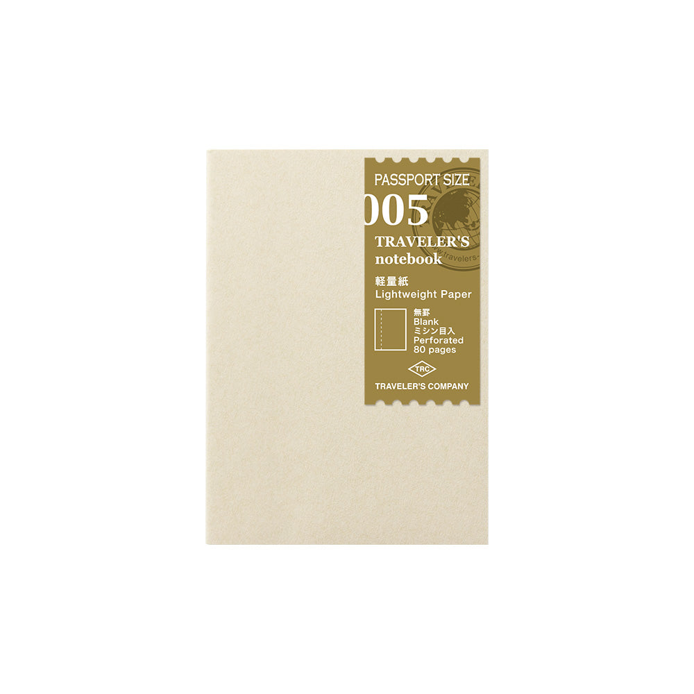TRAVELER'S Notebook Refill Passport Size