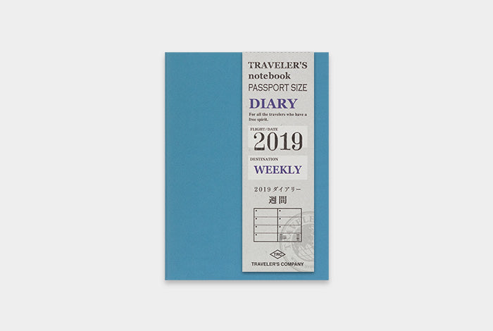 TRAVELER'S 2019 Notebook Passport Size Refill