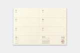 TRAVELER'S 2019 Notebook Passport Size Refill