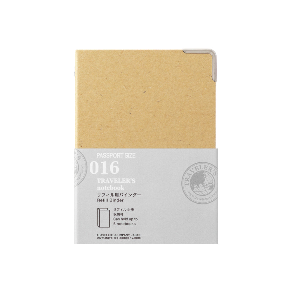 TRAVELER'S Passport Size Refill Binder