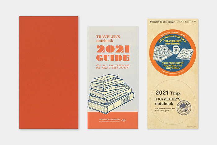 TRAVELER'S Notebook Refill 2021 Monthly