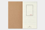 TRAVELER'S Notebook Refill 2021 Monthly