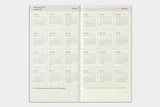 TRAVELER'S Notebook Refill 2021 Monthly