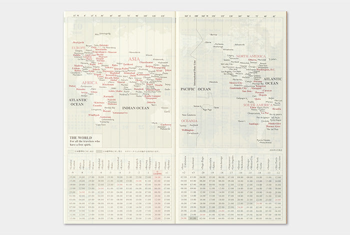TRAVELER'S Notebook Refill 2021 Monthly