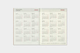 TRAVELER'S 2021 Notebook Passport Size Refill Weekly