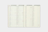 TRAVELER'S 2021 Notebook Passport Size Refill Weekly