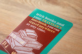 TRAVELER'S 2021 Notebook Passport Size Clear Folder