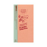 TRAVELER'S Notebook Refill B Sides+Rarities Sticker Release Paper