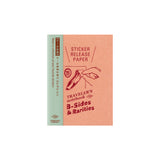 TRAVELER'S Notebook Refill B Sides+Rarities Sticker Release Paper