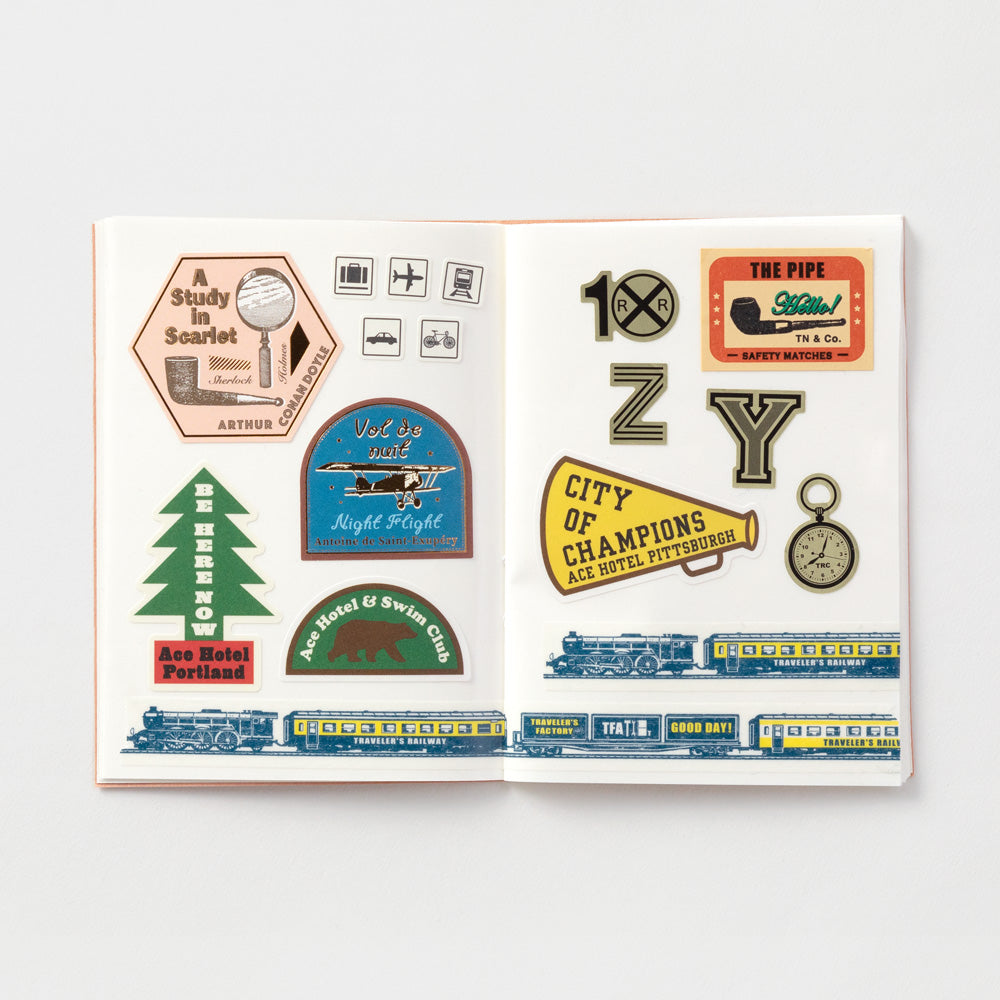 TRAVELER'S Notebook Refill B Sides+Rarities Sticker Release Paper