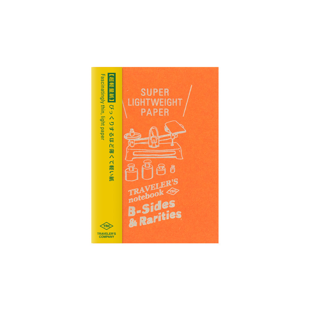 TRAVELER'S Notebook Refill B Sides+Rarities Super Lightweight Paper