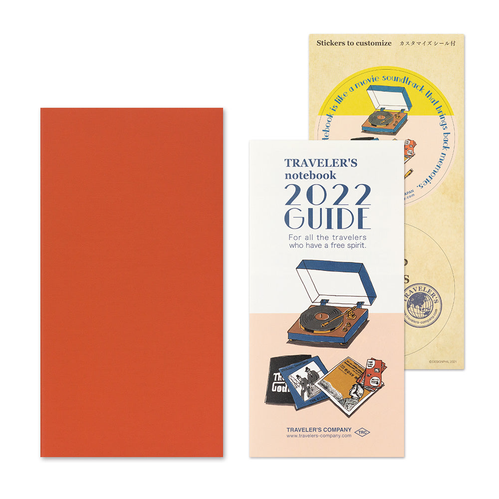 TRAVELER'S 2022 Notebook Refill Monthly