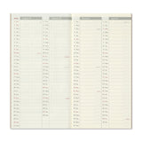 TRAVELER'S 2022 Notebook Refill Weekly + Memo