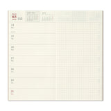 TRAVELER'S 2022 Notebook Refill Weekly + Memo