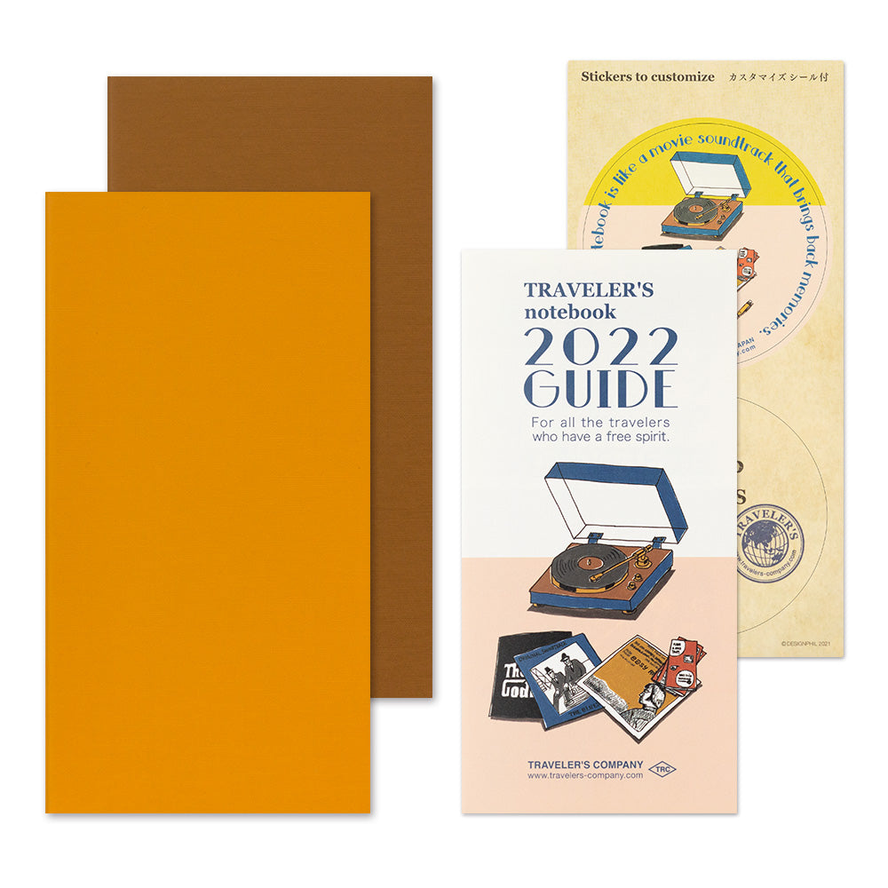 TRAVELER'S 2022 Notebook Refill Weekly Vertical