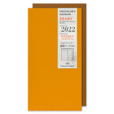 TRAVELER'S 2022 Notebook Refill Weekly Vertical