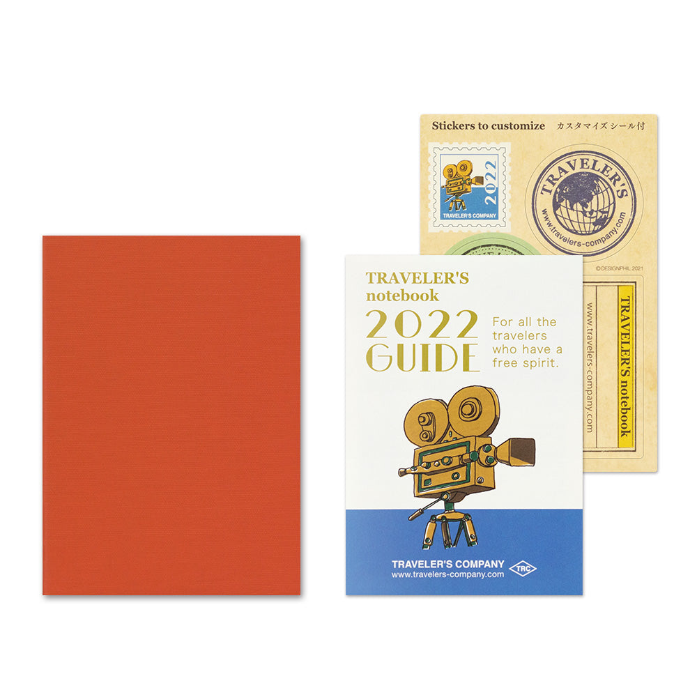 TRAVELER'S 2022 Notebook Passport Size Refill Monthly