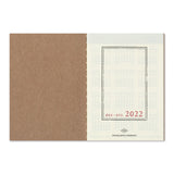 TRAVELER'S 2022 Notebook Passport Size Refill Weekly