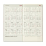 TRAVELER'S 2023 Notebook Refill Monthly
