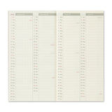 TRAVELER'S 2023 Notebook Refill Weekly + Memo