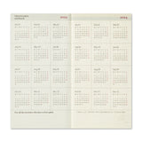 TRAVELER'S 2023 Notebook Refill Weekly Vertical