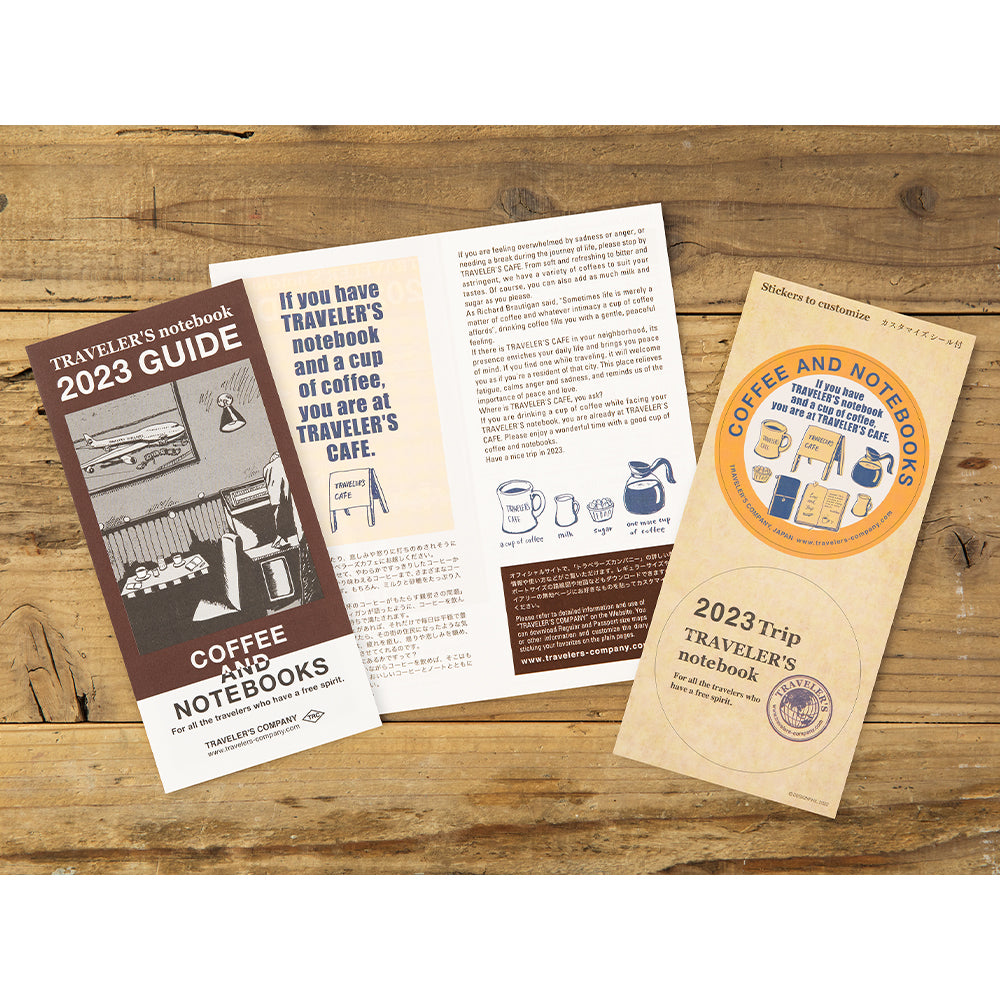 TRAVELER'S 2023 Notebook Refill Weekly Vertical