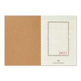 TRAVELER'S 2023 Notebook Passport Size Refill Monthly