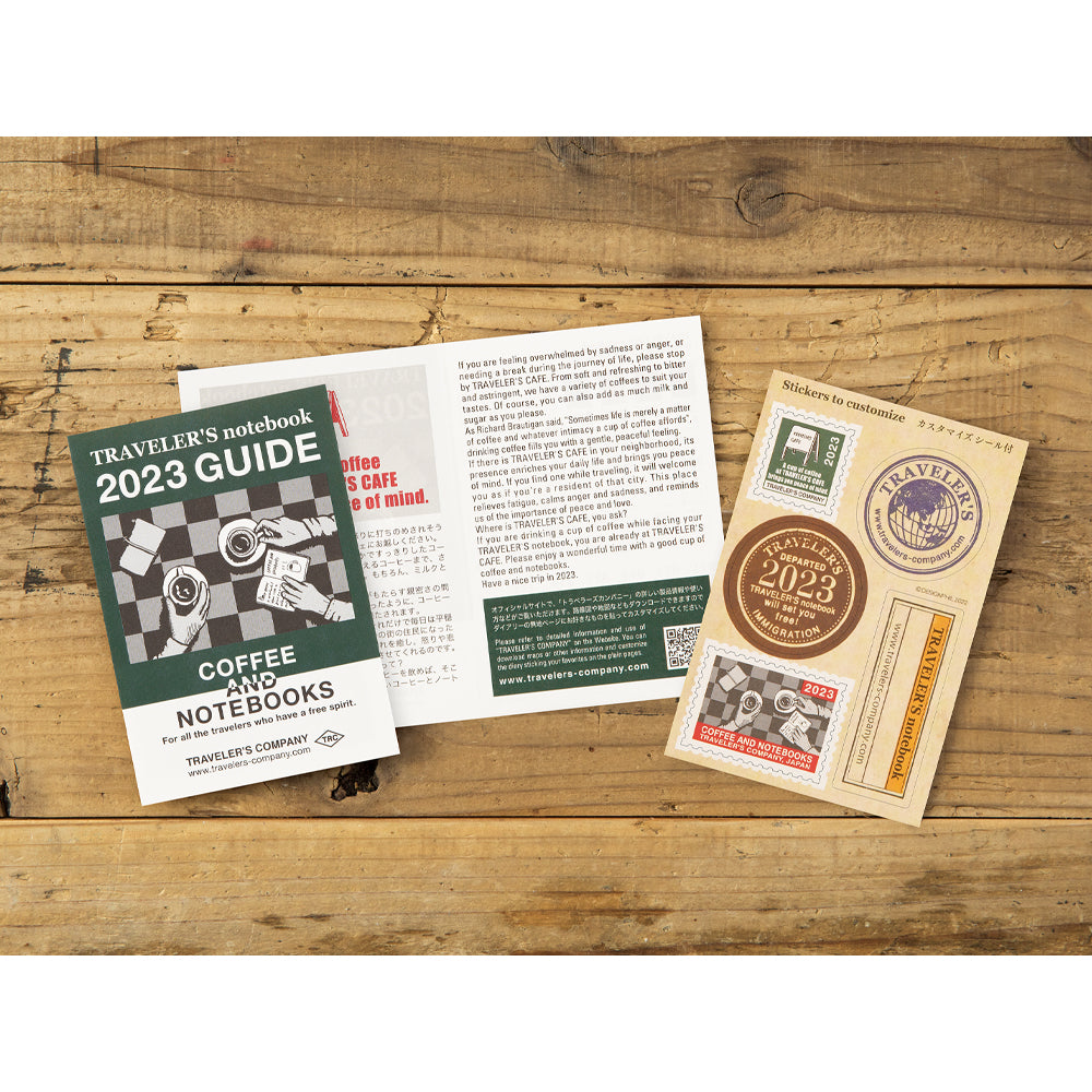 TRAVELER'S 2023 Notebook Passport Size Refill Monthly