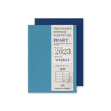 TRAVELER'S 2023 Notebook Passport Size Refill Weekly