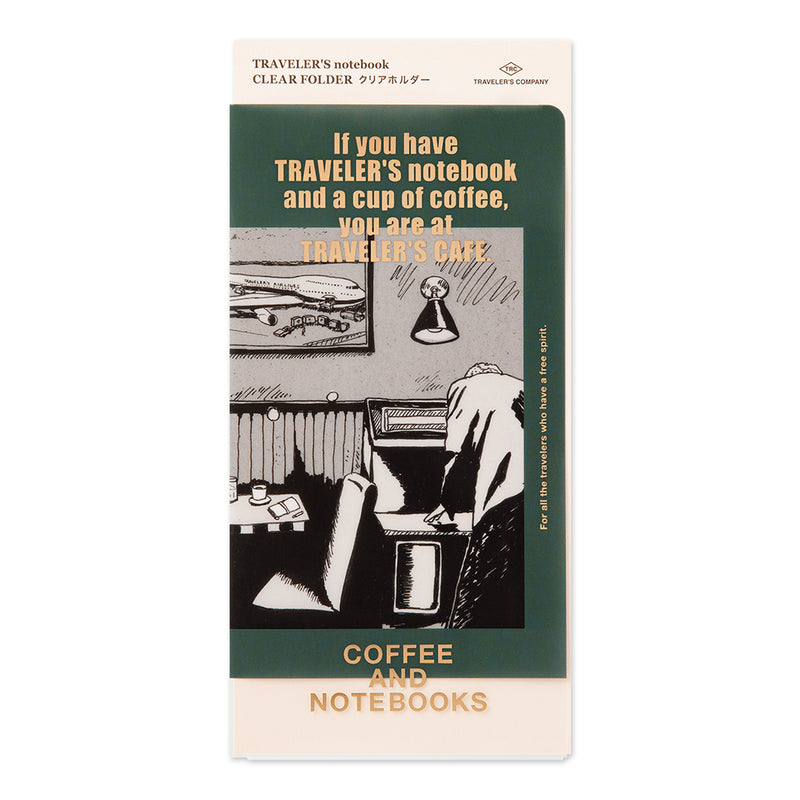 TRAVELER'S 2023 Notebook Clear Folder