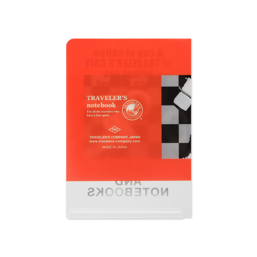 TRAVELER'S 2023 Notebook Passport Size Clear Folder
