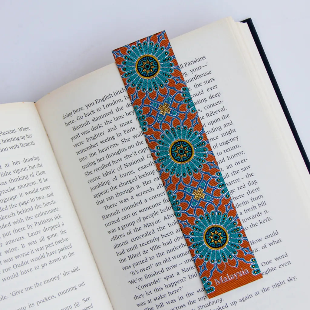 LIFE DESIGN STUDIO Woven Batik Bookmarks