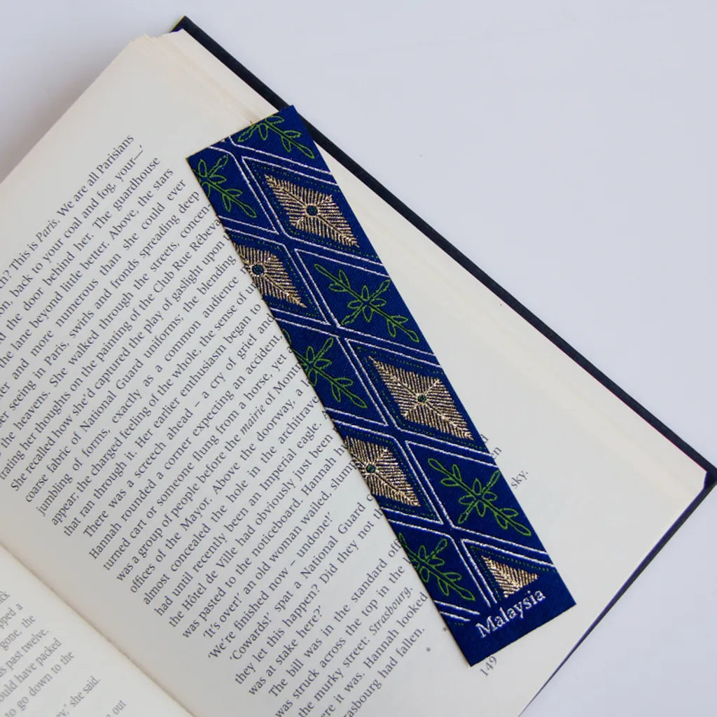 LIFE DESIGN STUDIO Woven Songket Bookmarks